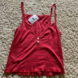 John Galt / Brandy Melville Red Tank Top